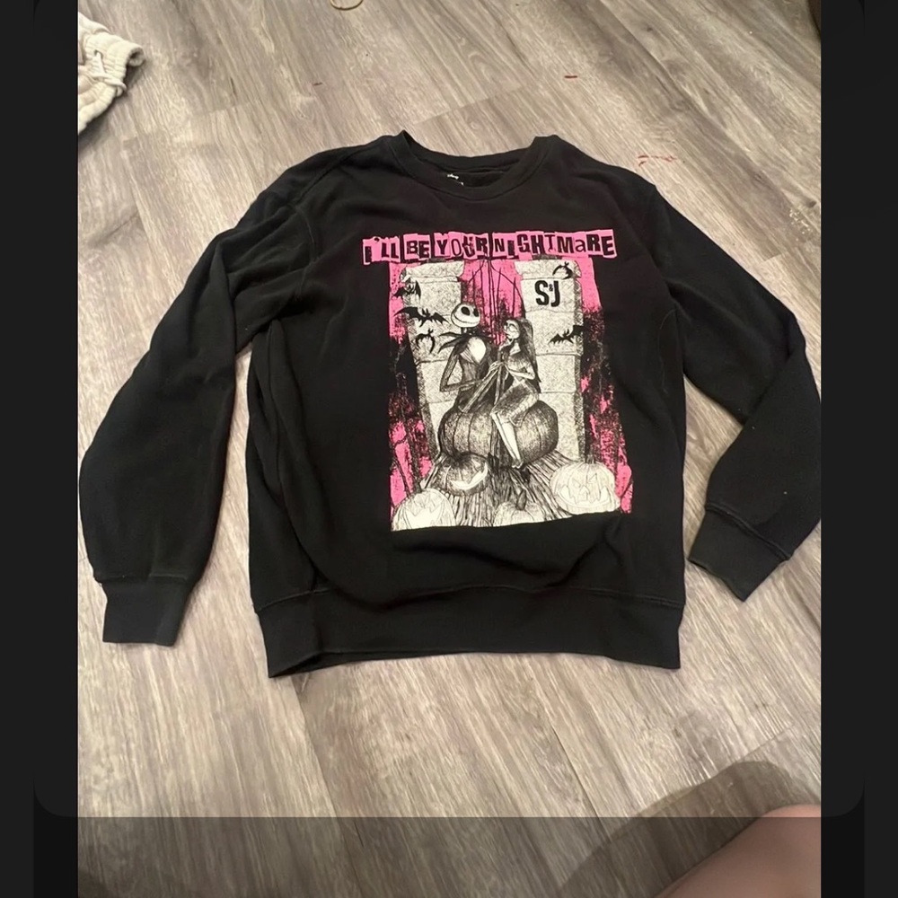 The nightmare before Christmas crewneck